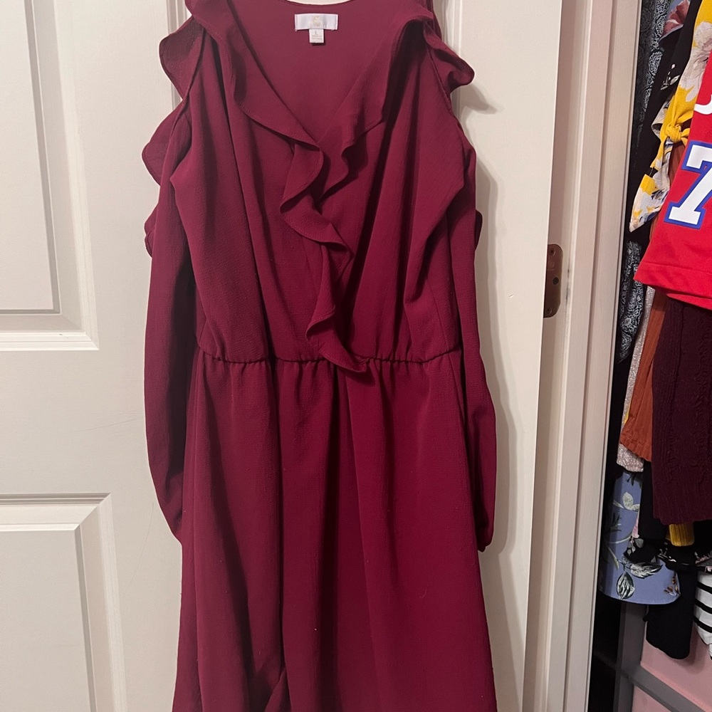 Dark Pink Dress